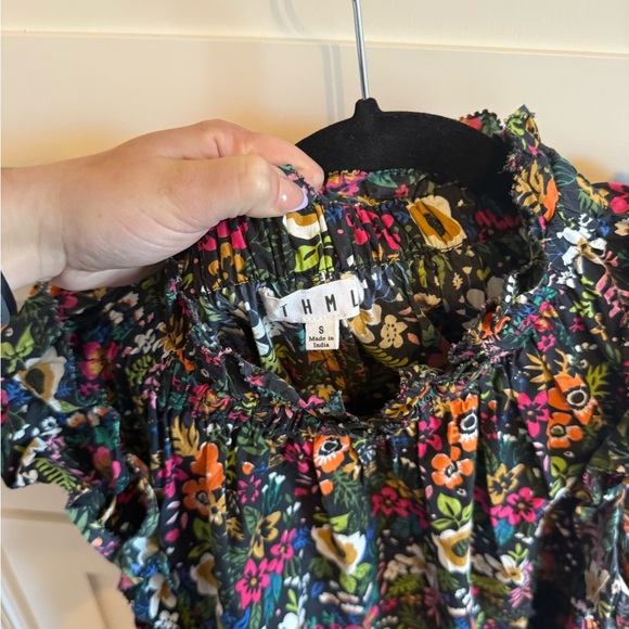 THML Floral Ruffle Blouse - Multicolor - Picture 3 of 3